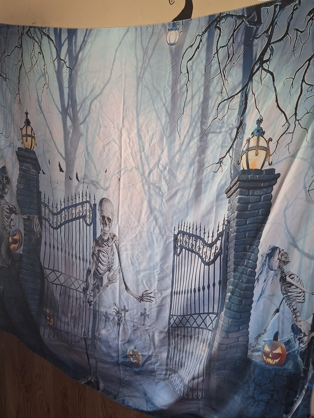 Halloween Wall Decor Tapestry Backdrop